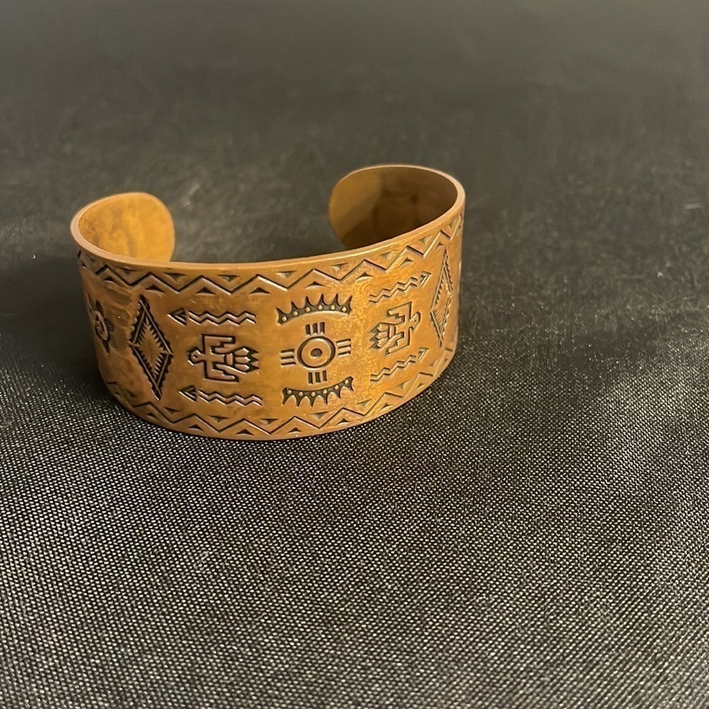 Vintage Native American Copper Bracelet